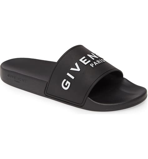 givenchy all black slides